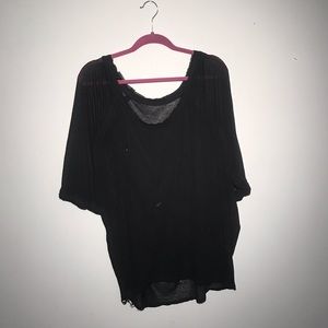 FREE PEOPLE BLACK TOP